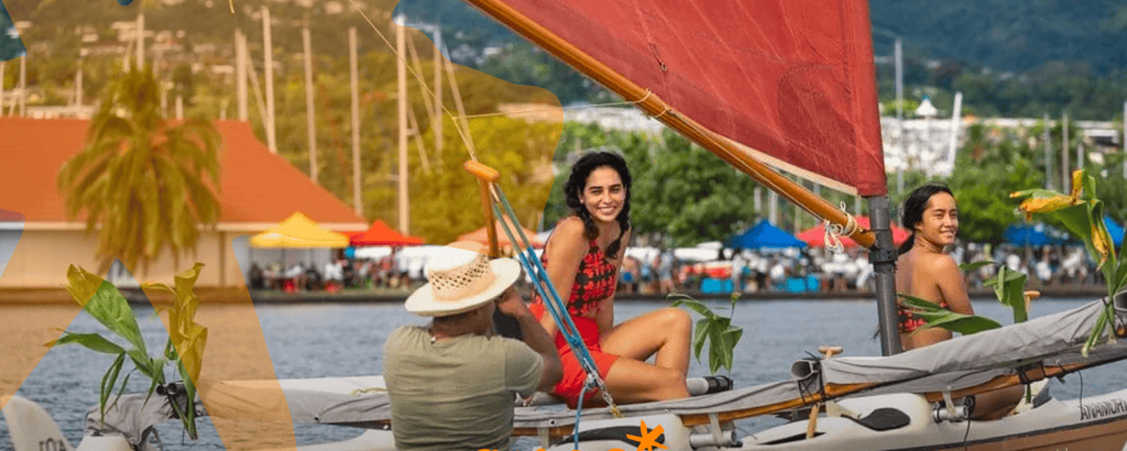 @Moana Explorer Navigue comme un Polynésien : découvre la pirogue à voile traditionnelle à Tahiti et Moorea