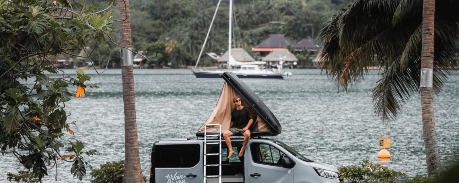 VAN AWAY Vis la Polynésie autrement avec VAN-AWAY : le road trip en van aménagé
