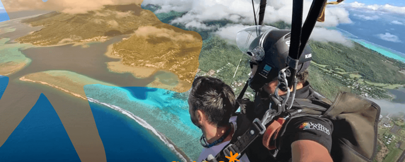 ©Tahiti Parachutisme Saut en parachute à Tahiti, Moorea & Bora Bora