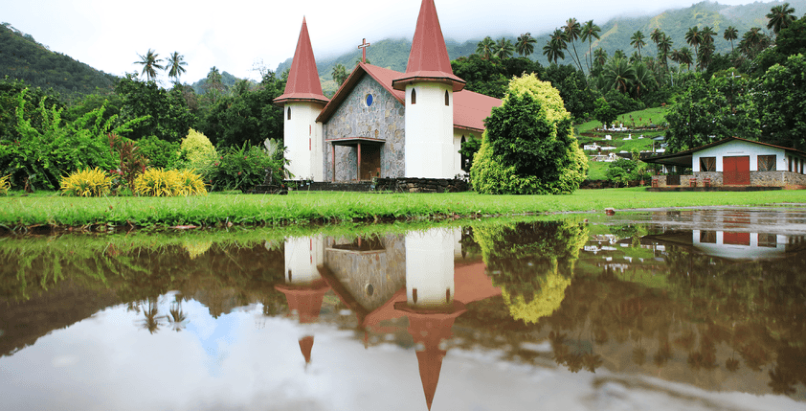 © Tahiti Tourisme Églises de Polynésie : L’âme de nos îles en couleurs