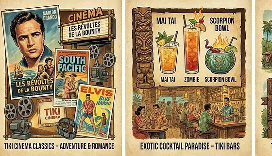 Culture Tiki - le rêve hollywoodien et la réalité des îles de Tahiti