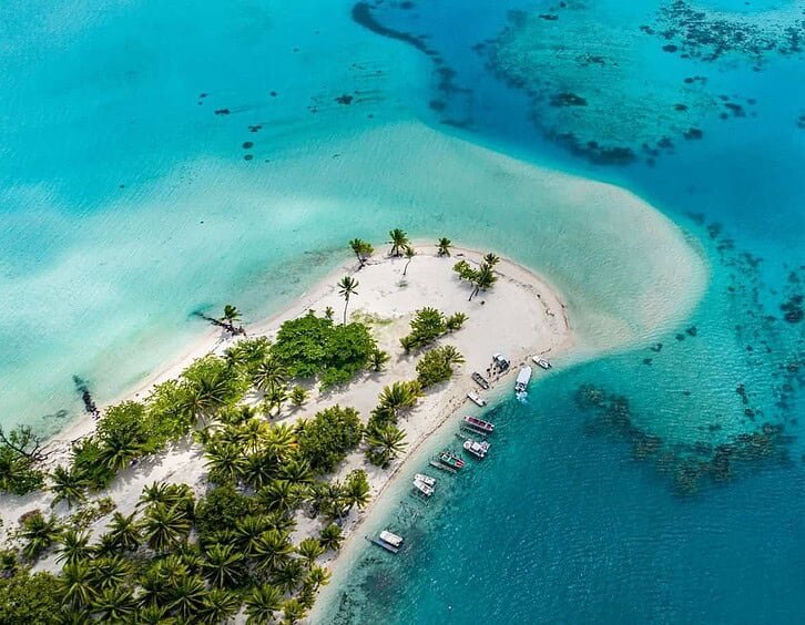 maupiti, vue lagon, lagoon view