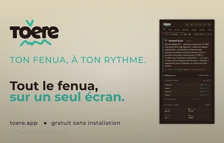 To'ere, dashboard du fenua